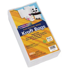 #28635 RAINBOW BAGS 100 WHITE 6X11