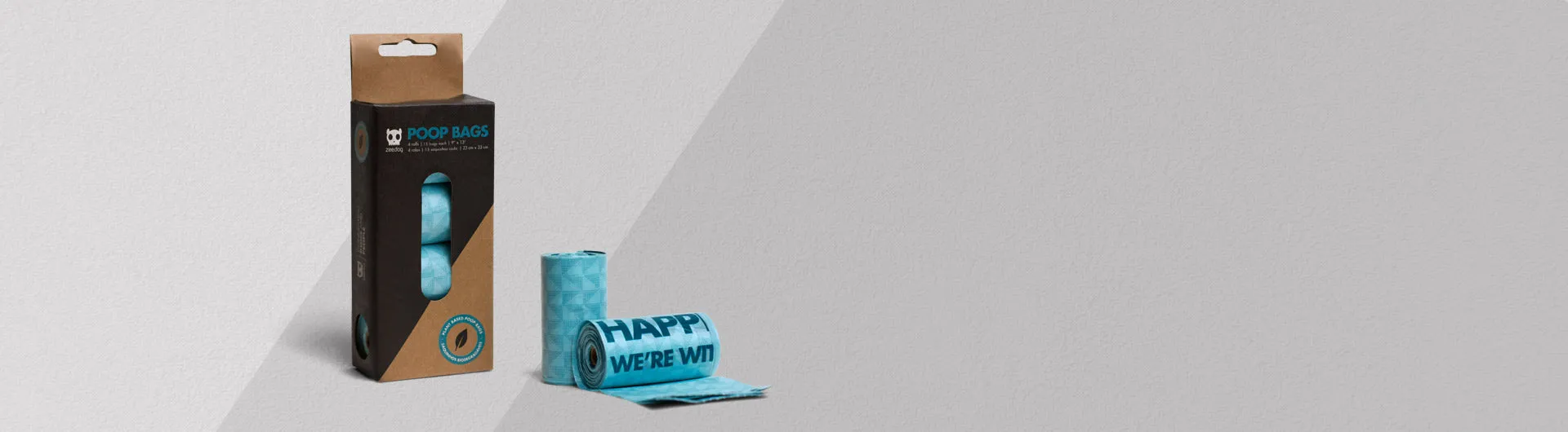 Blue | Plant Based Poop Bags