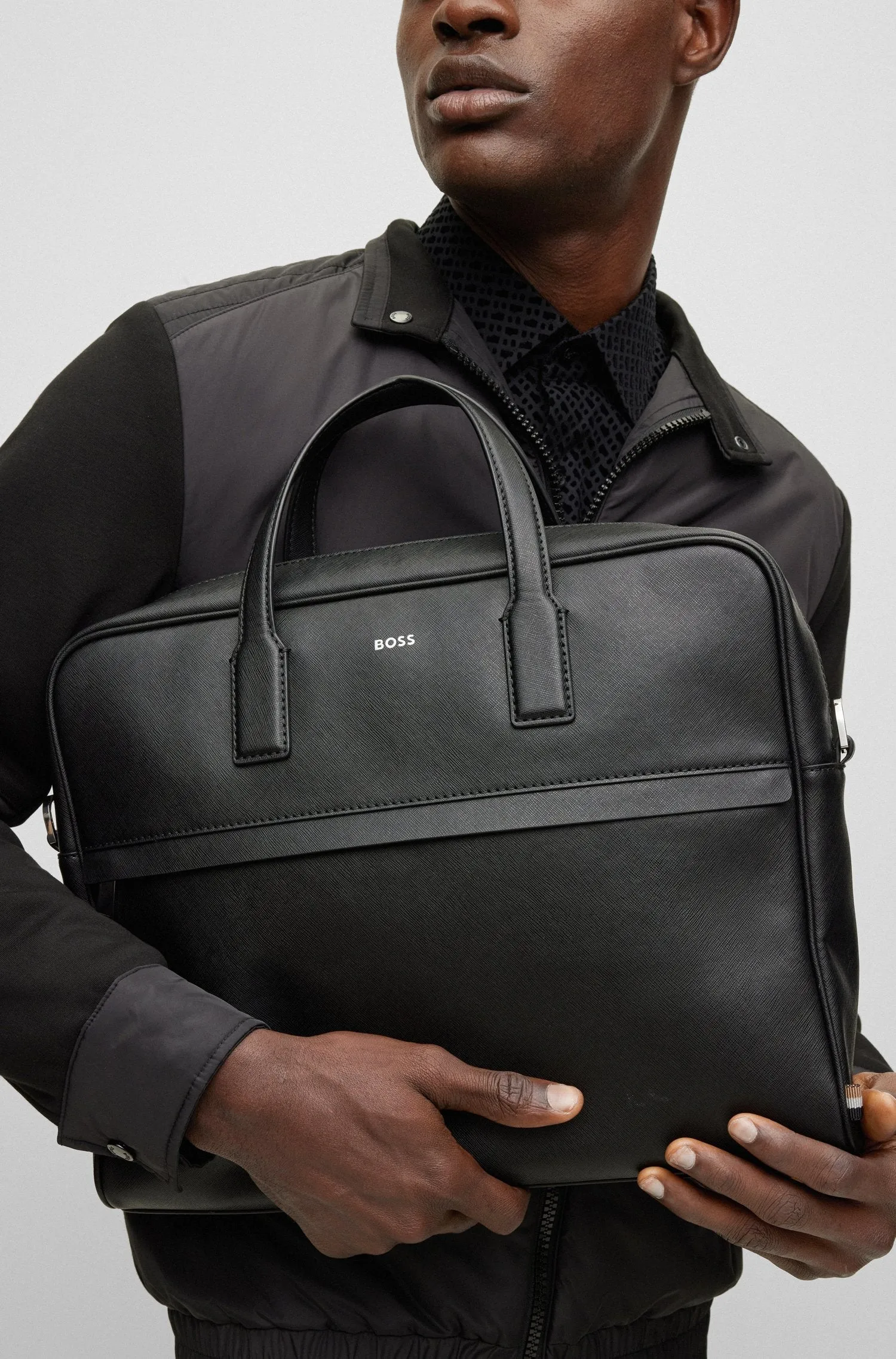 BOSS Zair Briefcase Black