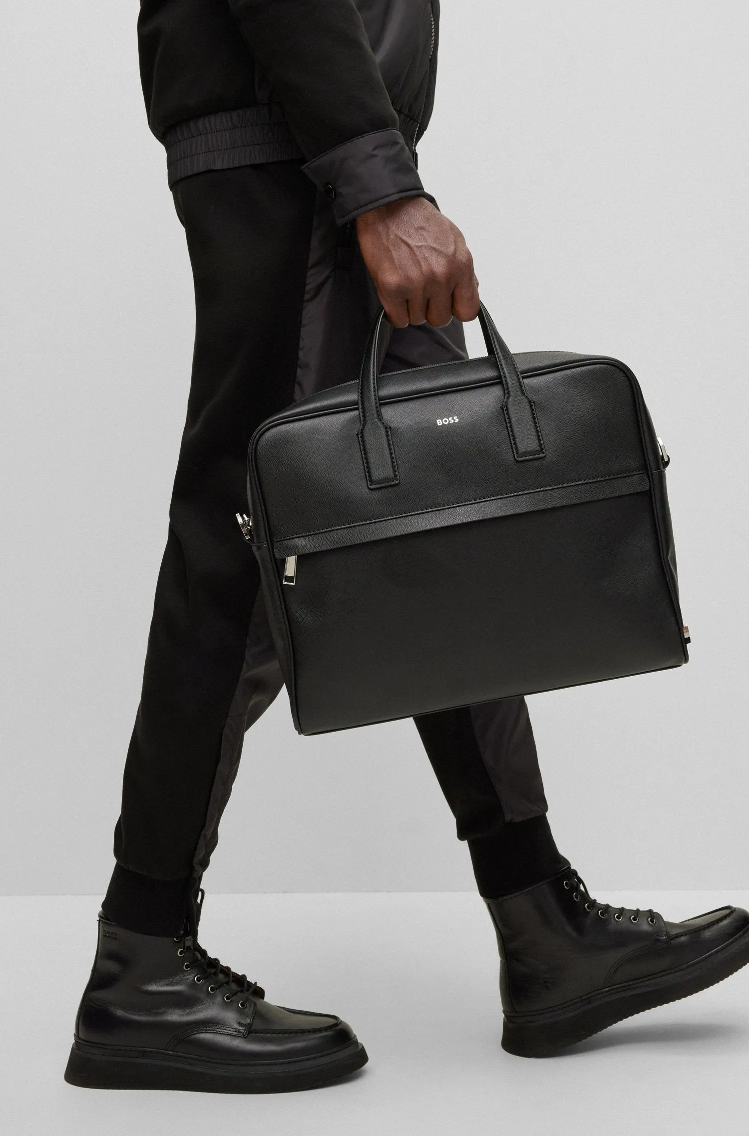 BOSS Zair Briefcase Black
