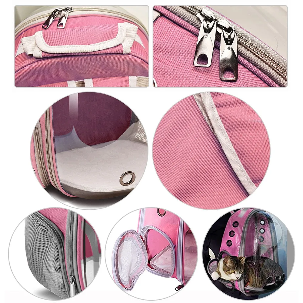 Breathable Bubble Backpack For Cats & Small Dogs
