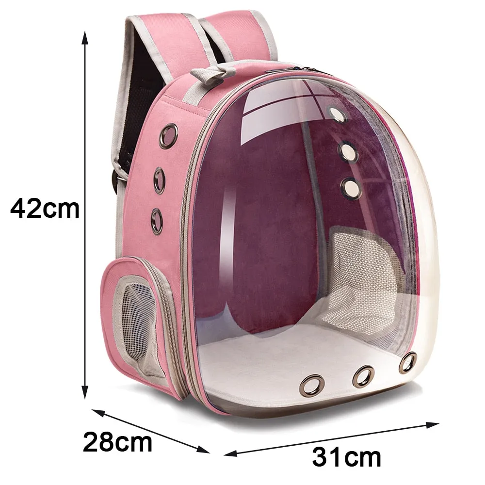 Breathable Bubble Backpack For Cats & Small Dogs