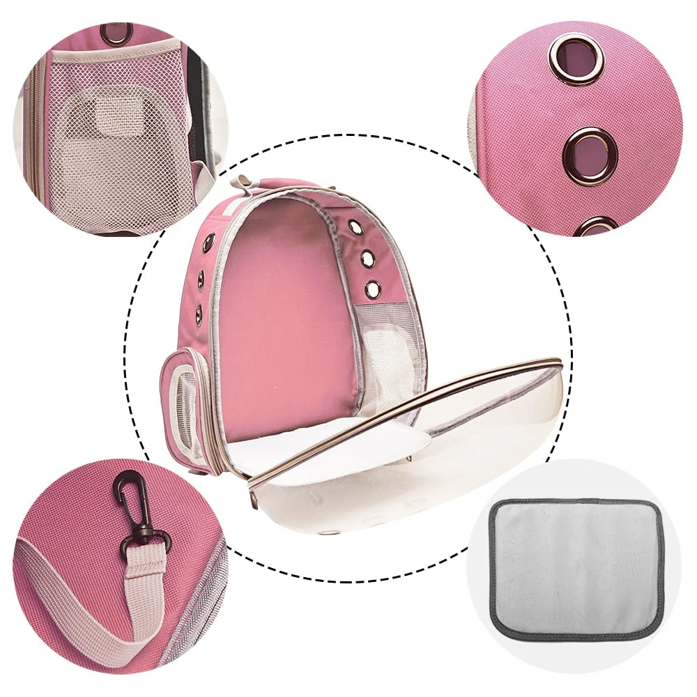 Breathable Bubble Backpack For Cats & Small Dogs