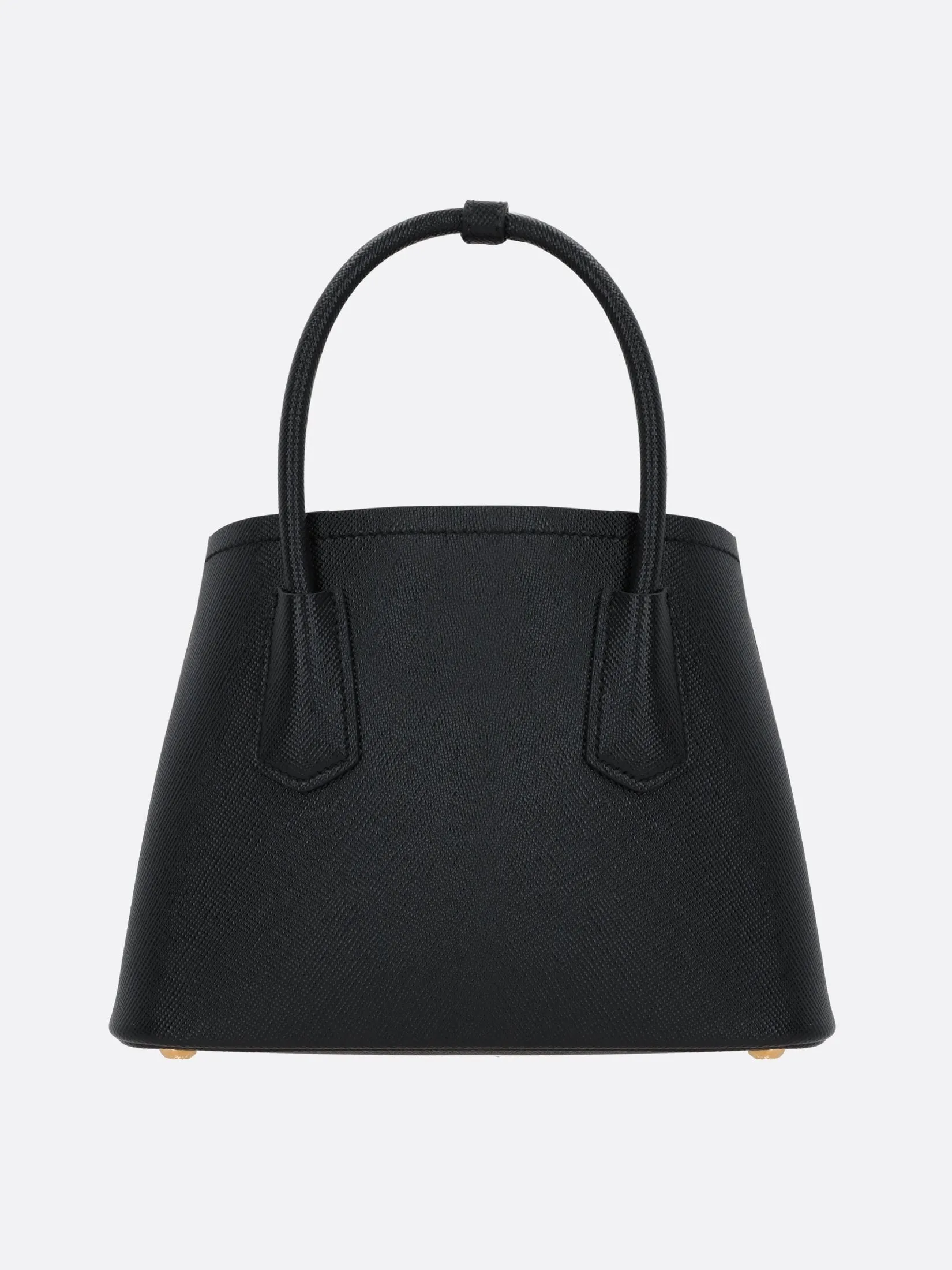 Double Saffiano Leather Handbag
