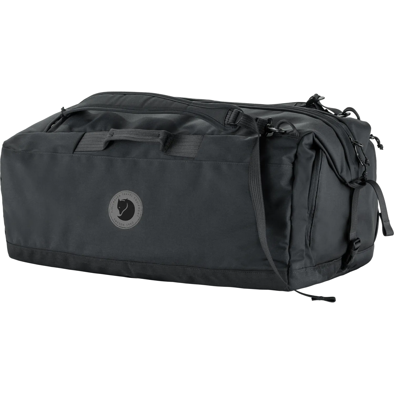 Fjällräven Färden Duffel 80 Coal Black | Buy Fjällräven Färden Duffel 80 Coal Black here | Outnorth
