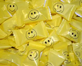 Individually Wrapped Smiley Face Buttermints