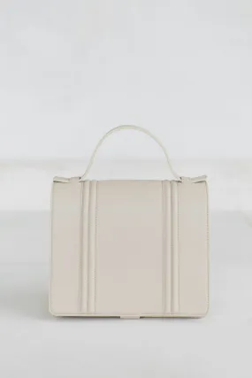 Mini Briefcase Doublé | Sand Structured