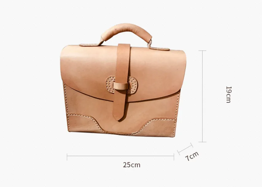 YAAGLE Women British Style Genuine Leather Briefcase Handbag YGY073