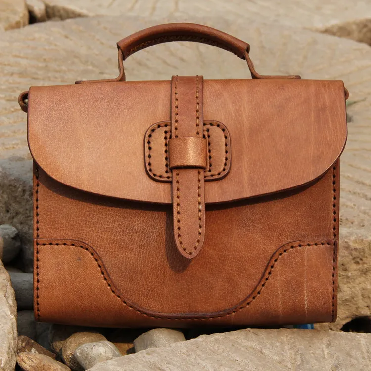 YAAGLE Women British Style Genuine Leather Briefcase Handbag YGY073