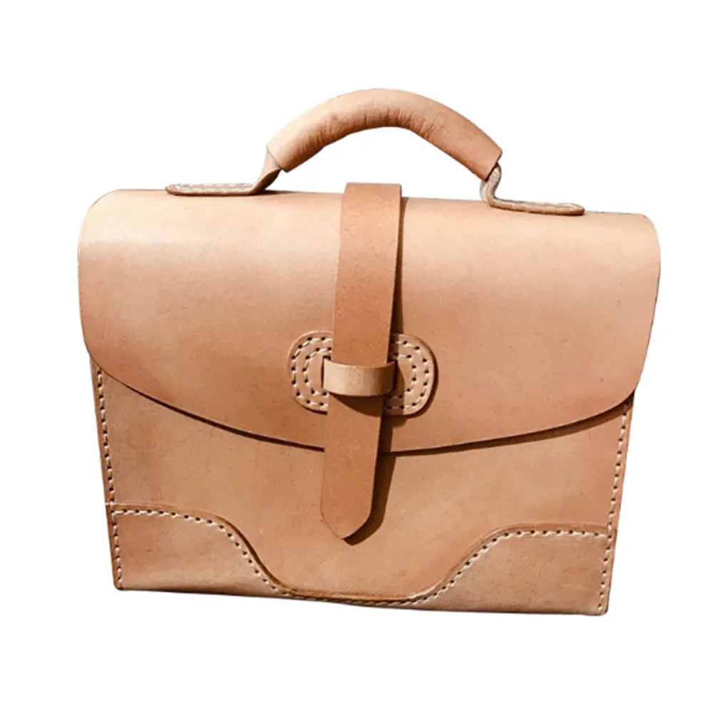 YAAGLE Women British Style Genuine Leather Briefcase Handbag YGY073